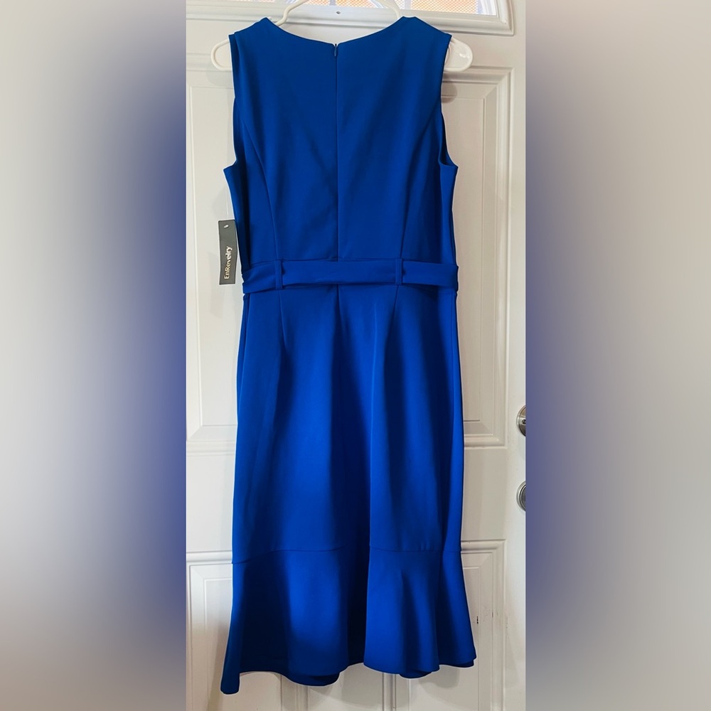 Revelry Royal Blue Asymmetrical Dress - Picture 2 of 5